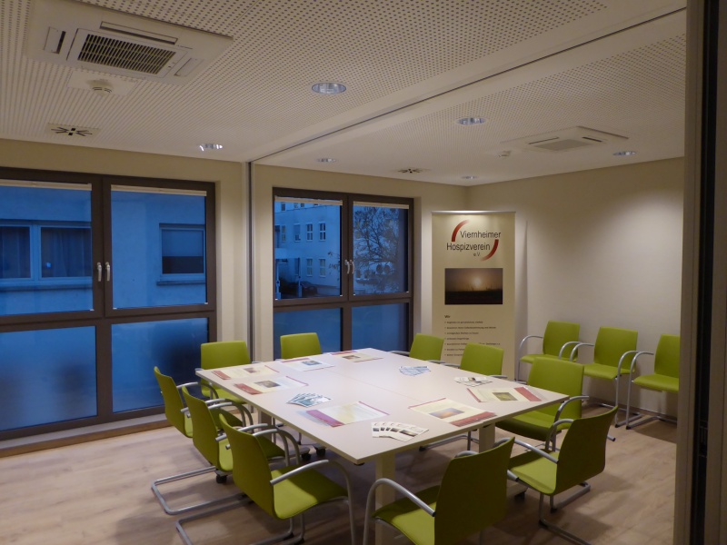 Der neue Besprechungsraum des Hospizvereins (c) Florian Behrendt Der neue Besprechungsraum des Hospizvereins